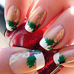 Vánoční nehty - foto: precioupolish.blogspot.com nehty
